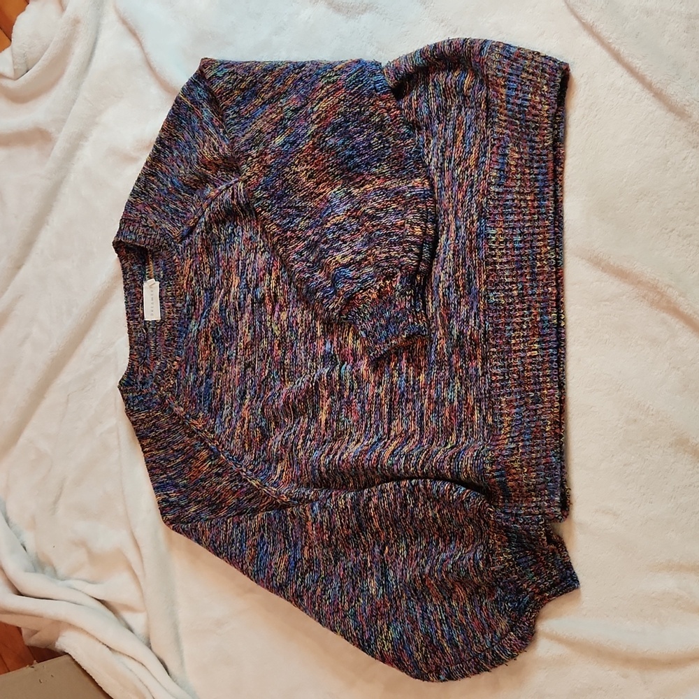 Dreamers multicolored knit sweater